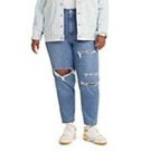 LEVIS Plus Size HIGH WASTED MOM JEans